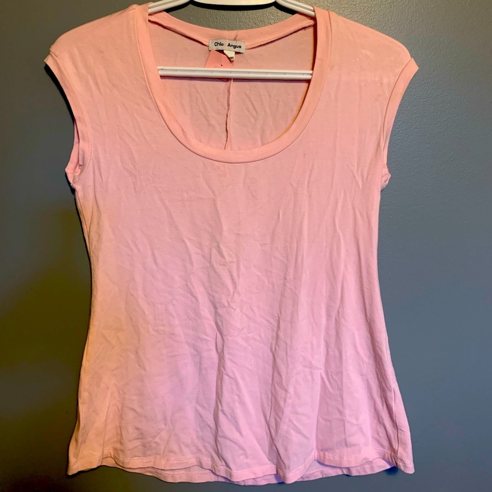 Bamboo pink shirt